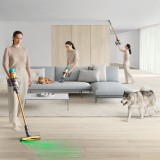 Пылесос Dyson V15s Detect Absolute вертикальный/беспроводной Yellow/Blue